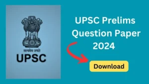 2024 UPSC Prelims Question Paper